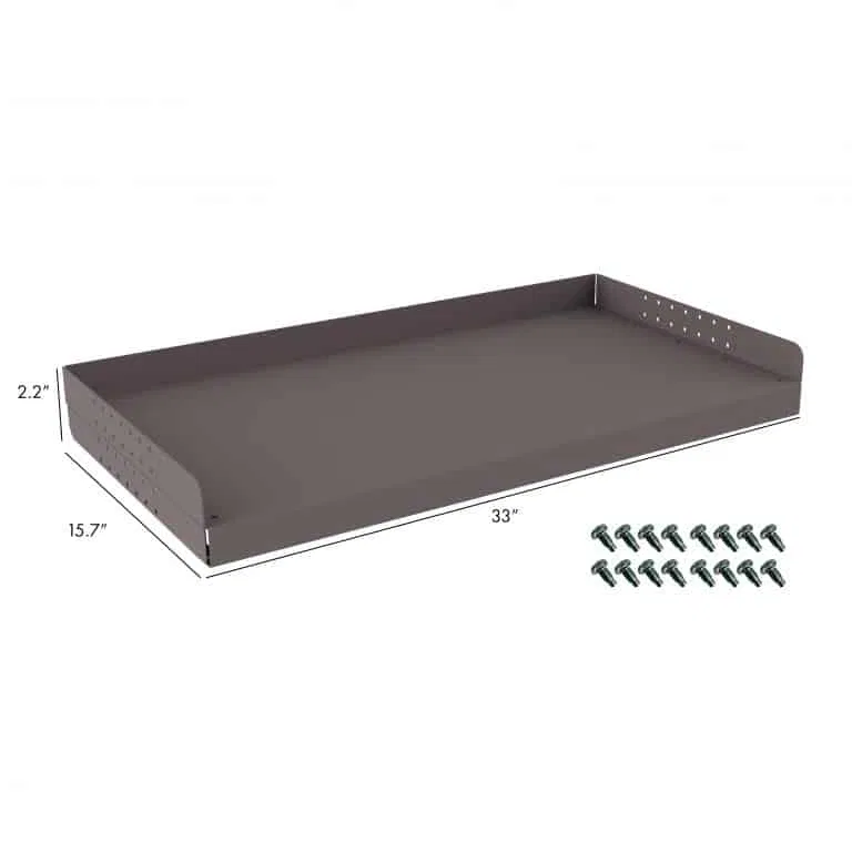 RSWB/80 – ROLACASE Van Storage System Workbench, 33 Inch Length x 19-11/16 Inch Width x 2-3/16 Inch Height Powder Coa...